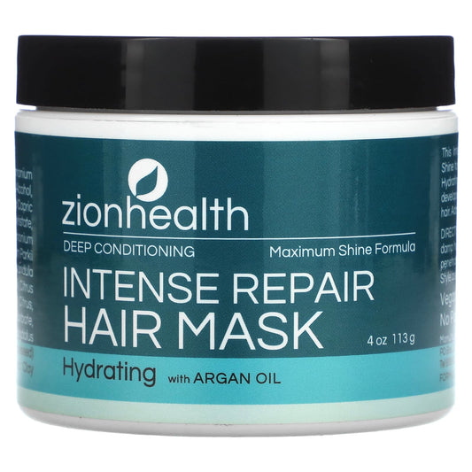 Zion Health-Intense Repair Hair Mask-4 oz (113 g)