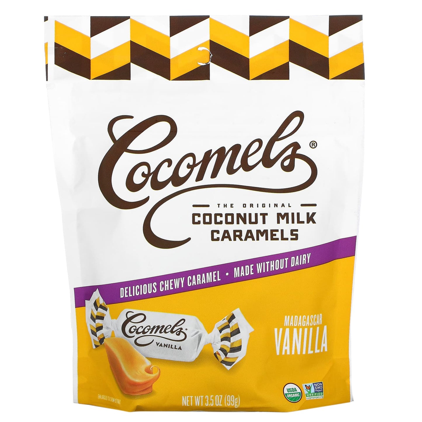 Cocomels-The Original-Coconut Milk Caramels-Madagascar Vanilla-3.5 oz (99 g)