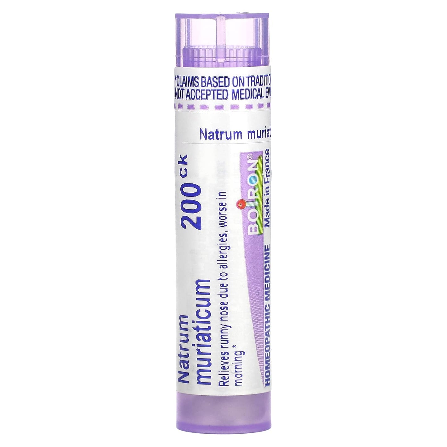 Boiron-Natrum Muriaticum-200CK-Approx 80 Pellets