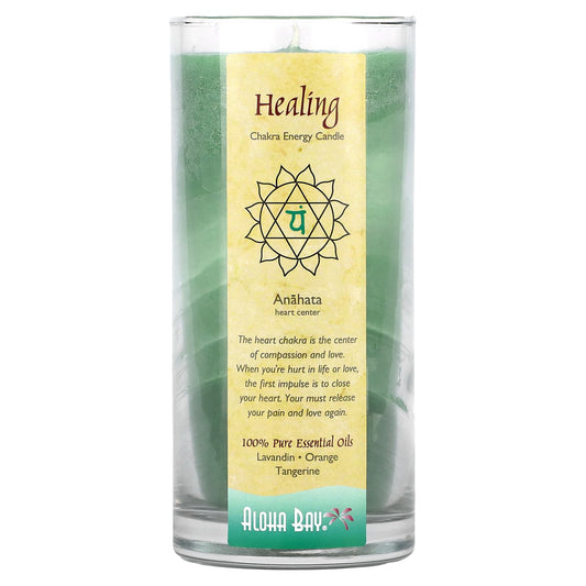 Aloha Bay-Chakra Energy Candle-Healing-Lavandin-Orange-Tangerine-11 oz