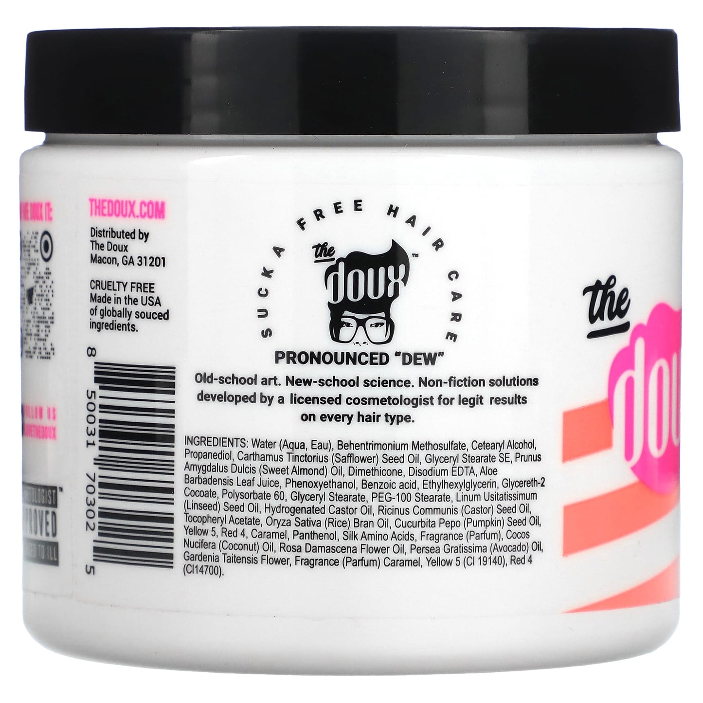 The Doux, C.R.E.A.M., Twist + Curl Cream, For All Curl Types, 16 oz (454 g)