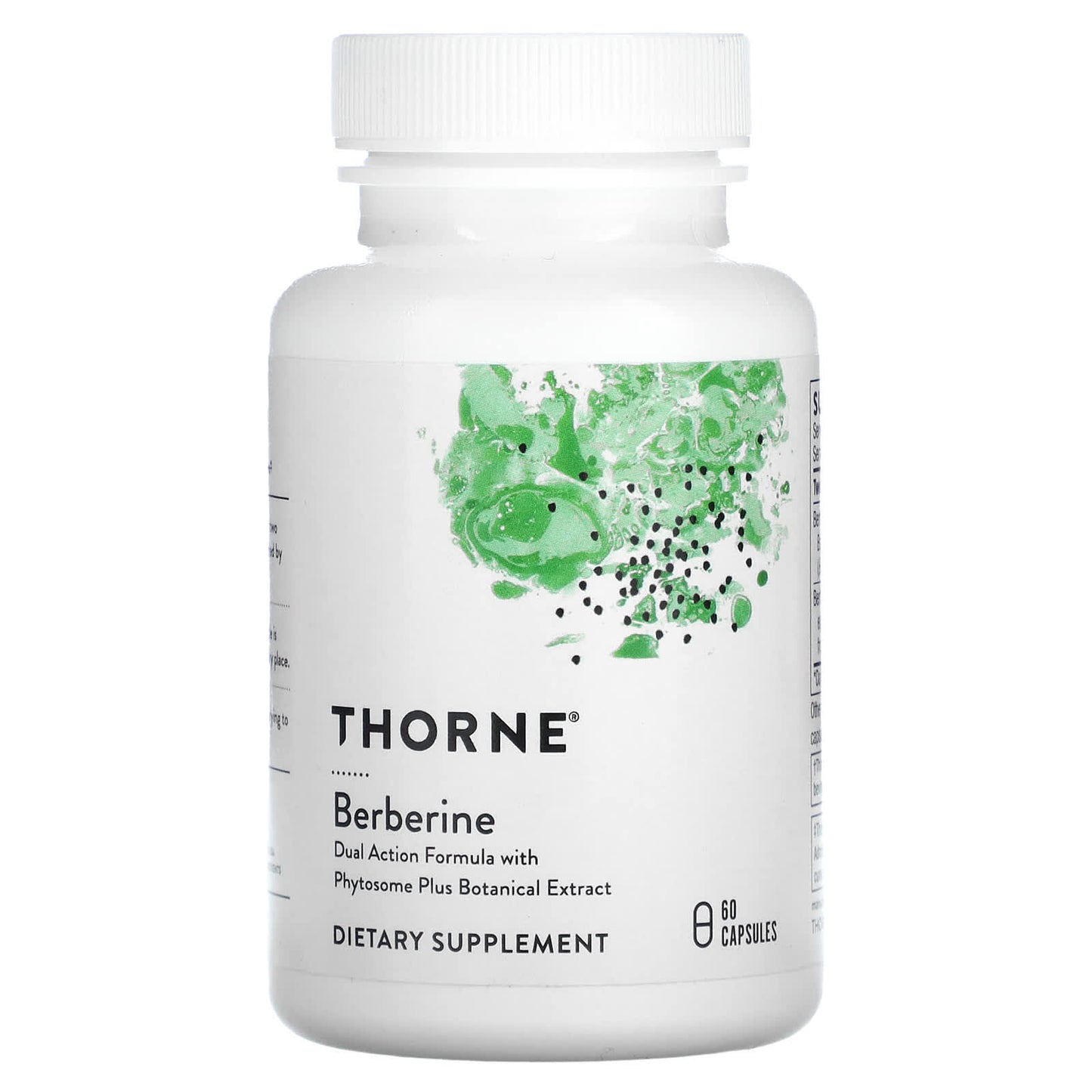 Thorne-Berberine-1,000 mg-60 Capsules (500 mg per Capsule)