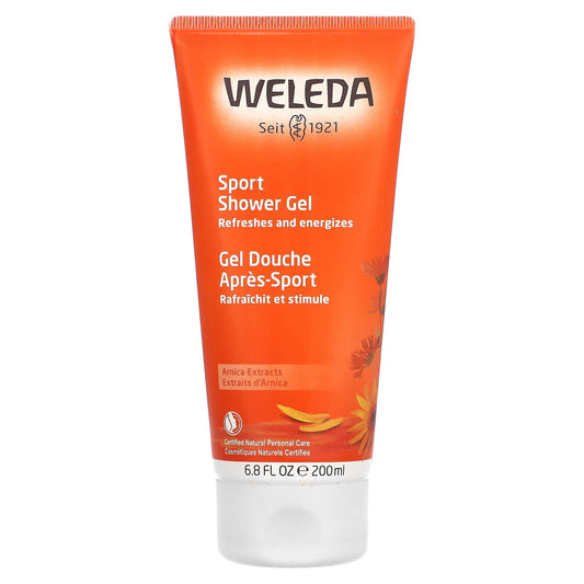 Weleda-Sport Shower Gel-Arnica Extracts-6.8 fl oz (200 ml)