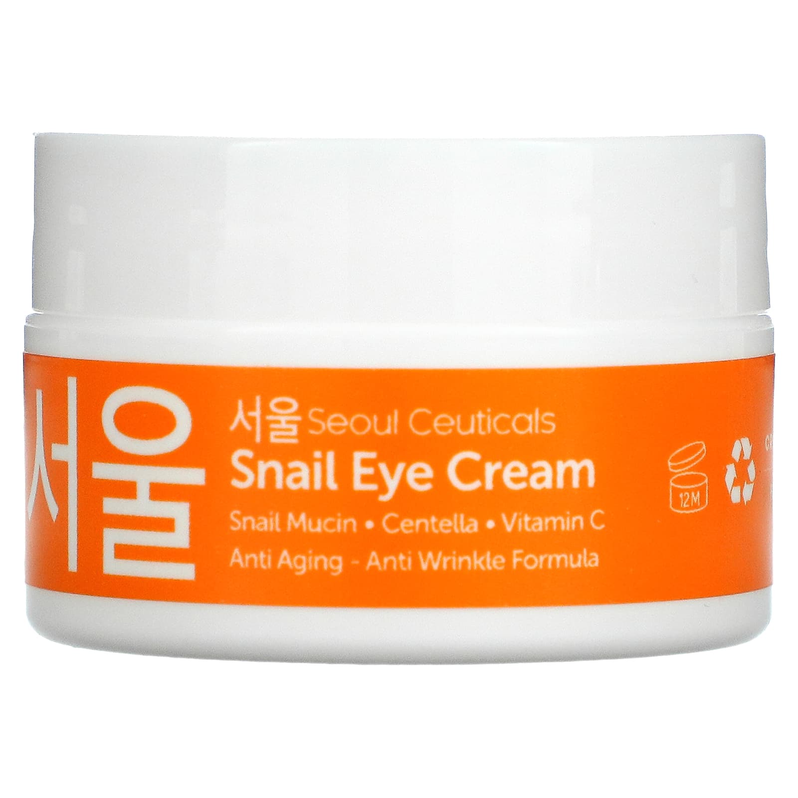 SeoulCeuticals-Snail Eye Cream-0.5 fl oz (15 ml)