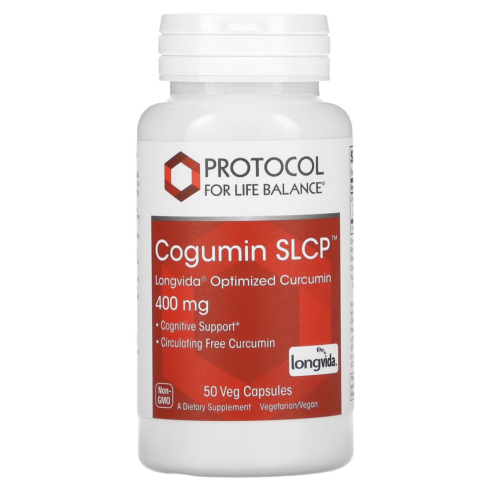 Protocol for Life Balance-Cogumin SLCP-400 mg-50 Veg Capsules