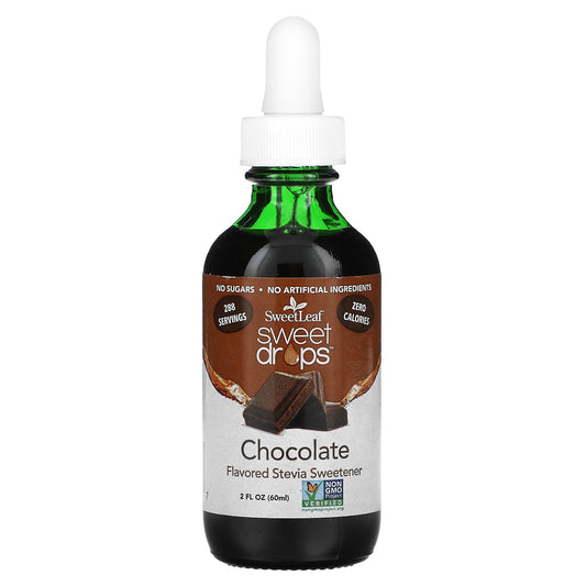 Wisdom Natural-SweetLeaf-Sweet Drops-Chocolate-2 fl oz (60 ml)