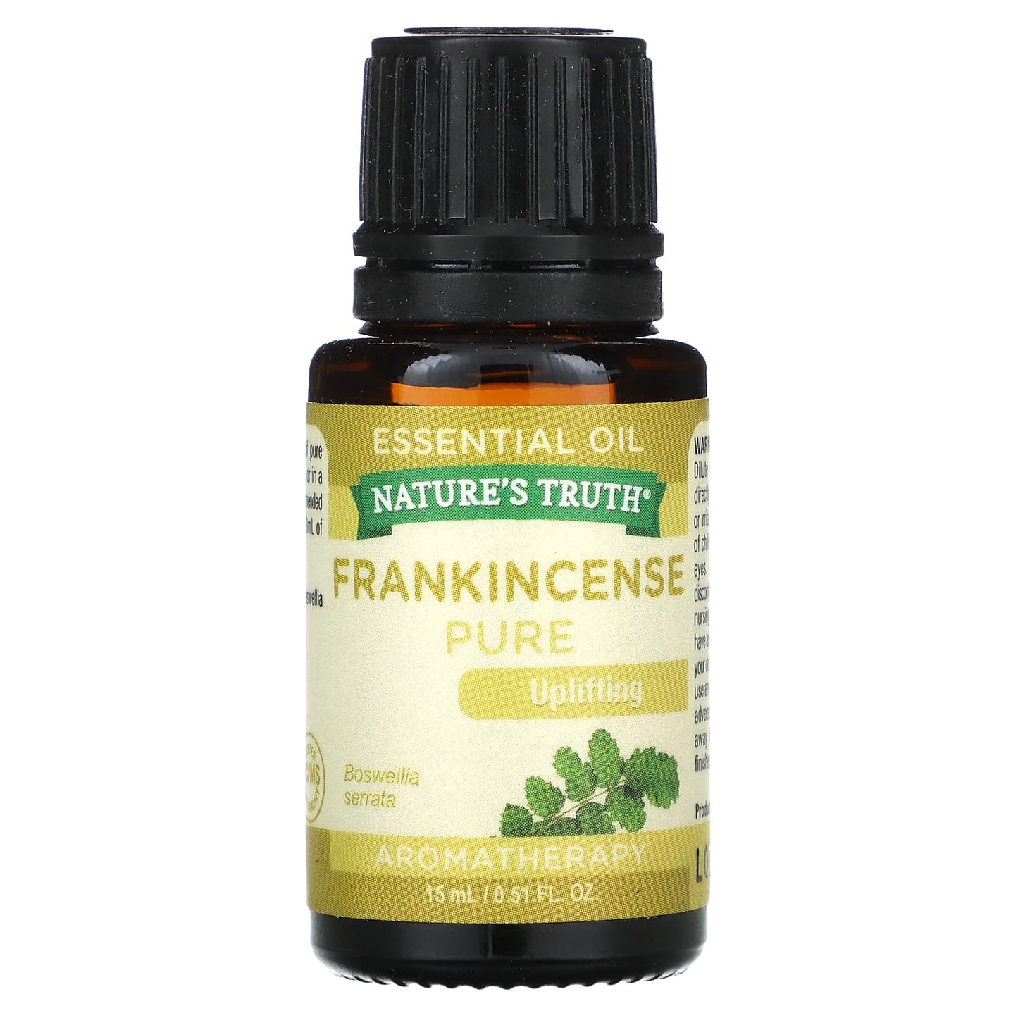 Nature's Truth, Pure Essential Oil, Frankincense, Uplifting, 0.51 fl oz (15 ml)