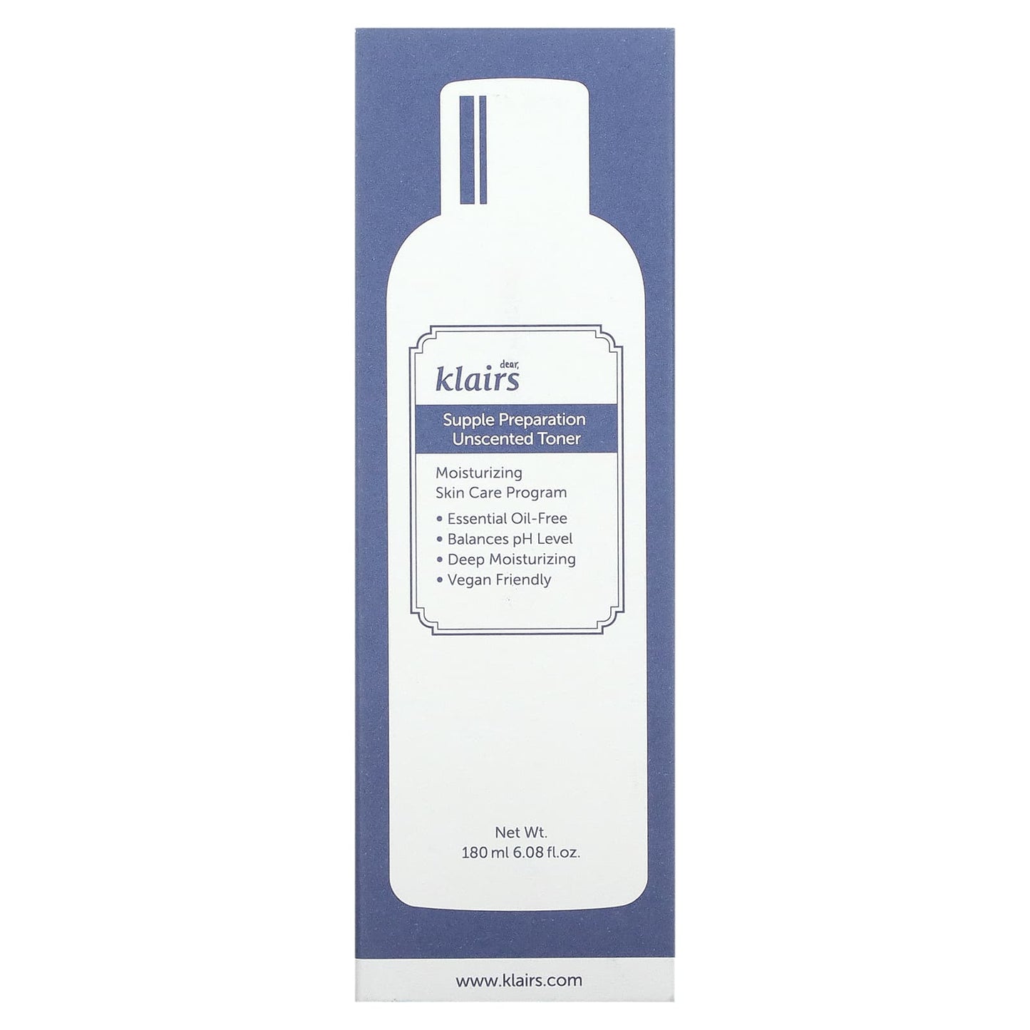 Dear, Klairs, Supple Preparation Unscented Toner, 6.08 fl oz (180 ml)