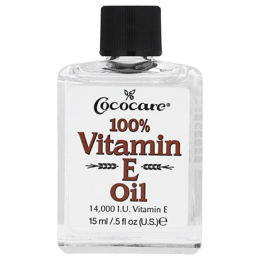 Cococare-100% Vitamin E Oil-0.5 fl oz (15 ml)