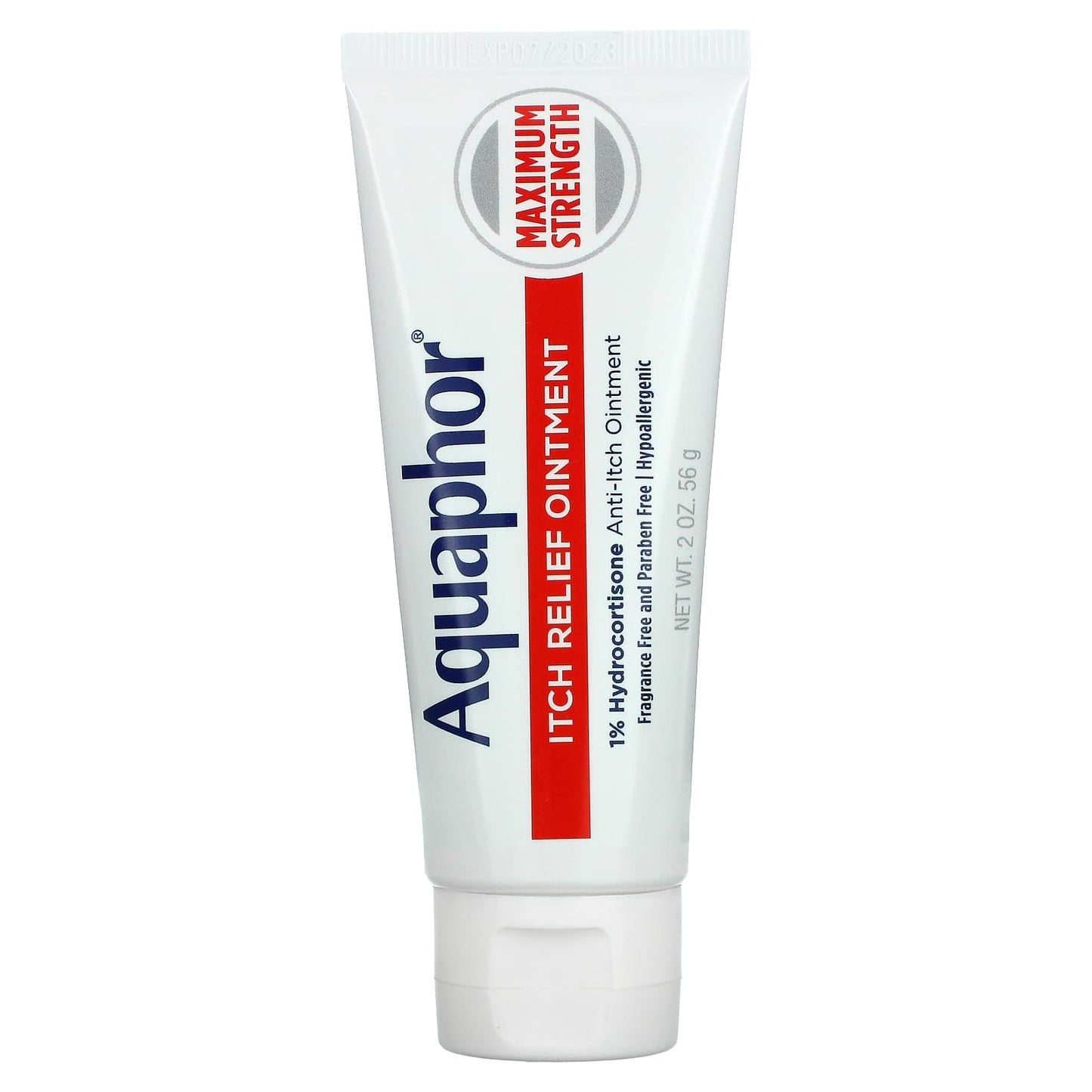 Aquaphor-Itch Relief Ointment-Maximum Strength-Fragrance Free-2 oz (56 g)