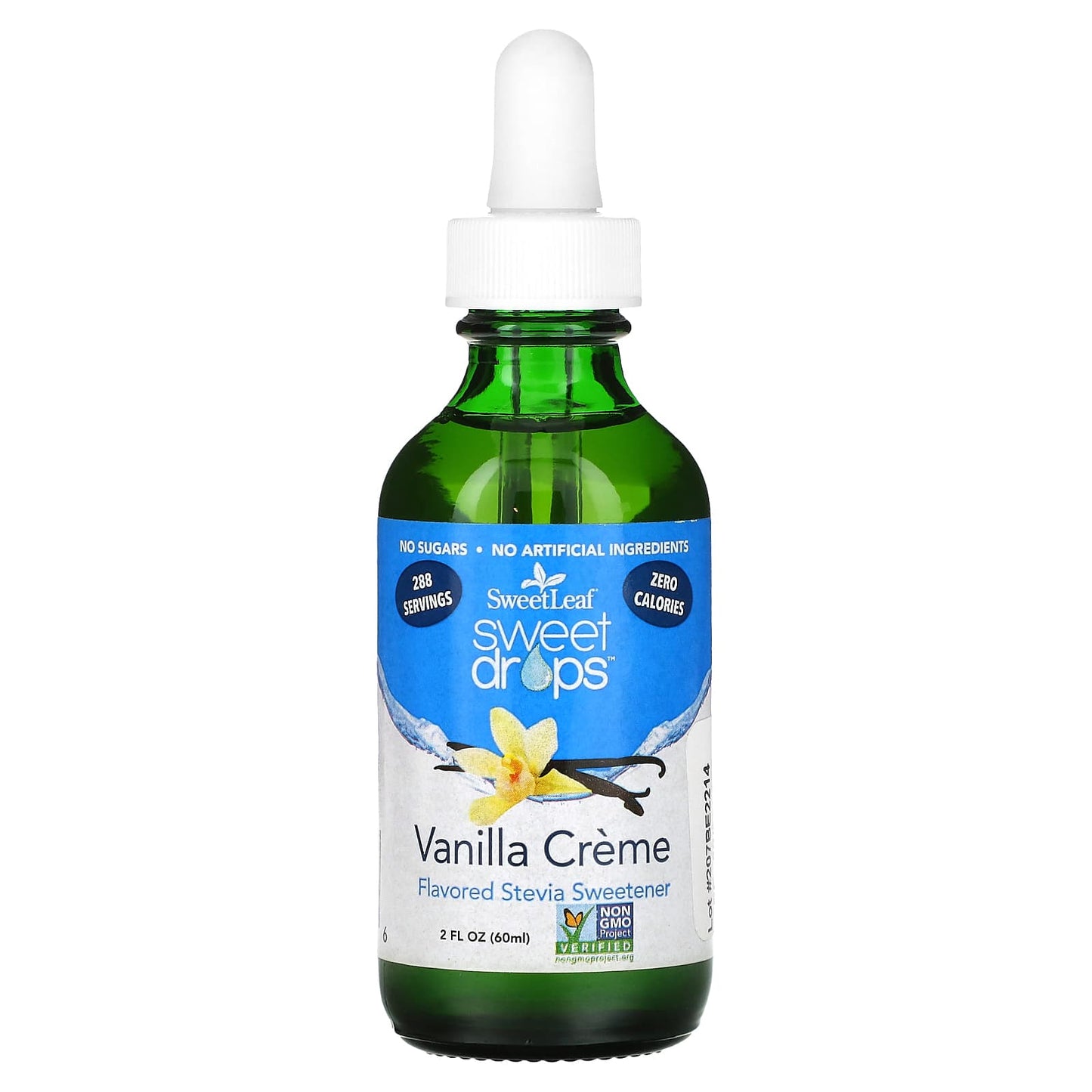 Wisdom Natural-SweetLeaf-Sweet Drops-Vanilla Creme-2 fl oz (60 ml)