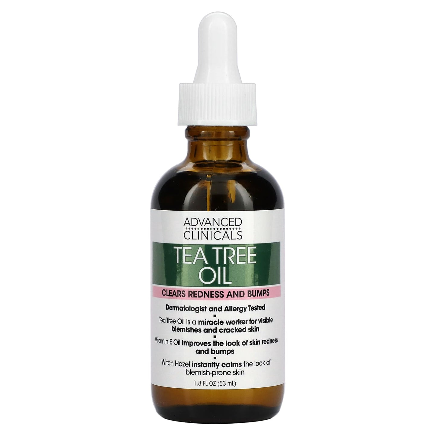 Advanced Clinicals-Tea Tree Oil-1.8 fl oz (53 ml)