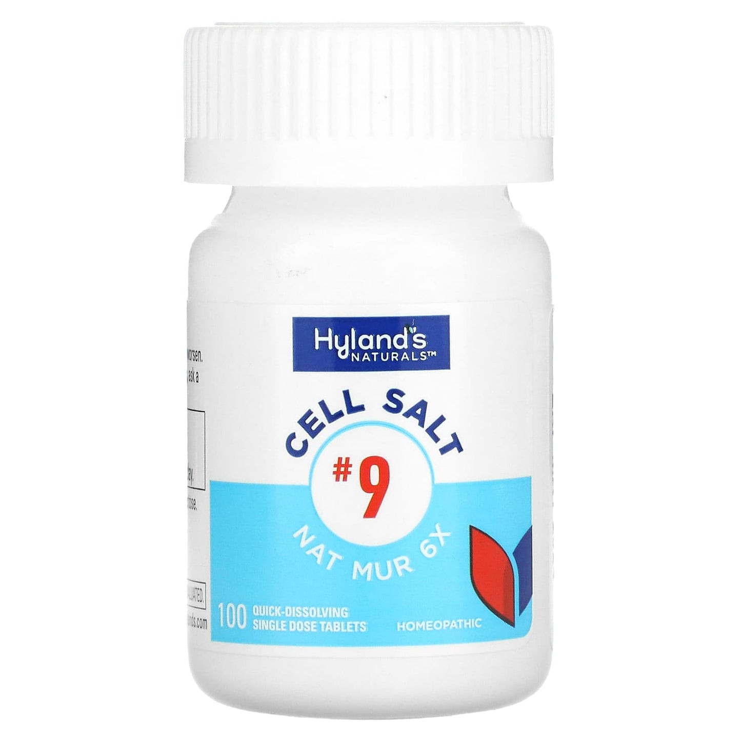 Hyland's Naturals, Cell Salt #9, 100 Quick-Dissolving Single Tablet Doses