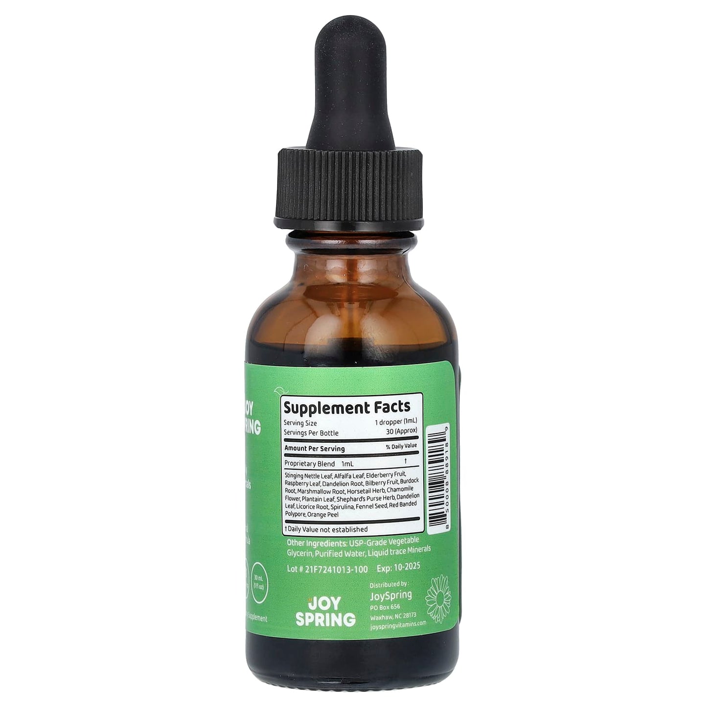 JoySpring, Vital Vits, Daily Herbals, 1 fl oz (30 ml)