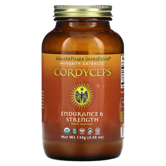 HealthForce Superfoods-Integrity Extracts-Cordyceps-4.58 oz (130 g)