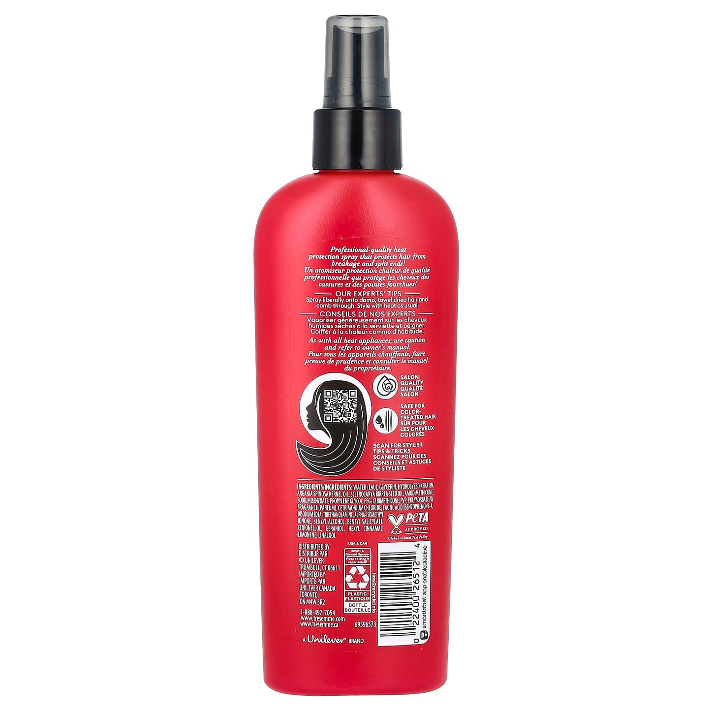 Tresemme, Keratin Smooth Heat Protect Spray, 8 fl oz (236 ml)