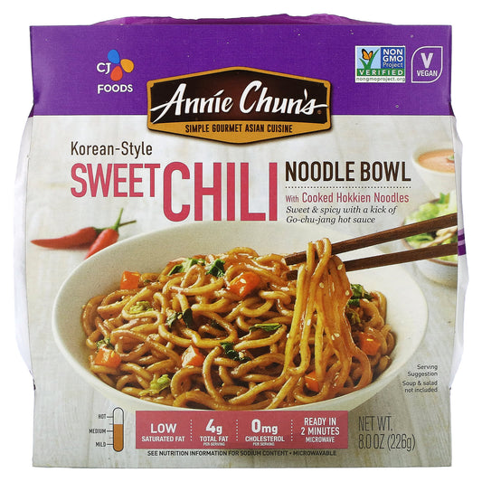 Annie Chun's-Noodle Bowl-Korean Sweet-Style Sweet Chili-Medium Hot-8 oz (226 g)