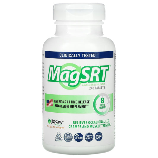 Jigsaw Health-MagSRT-Time-Release Magnesium-240 Tablets