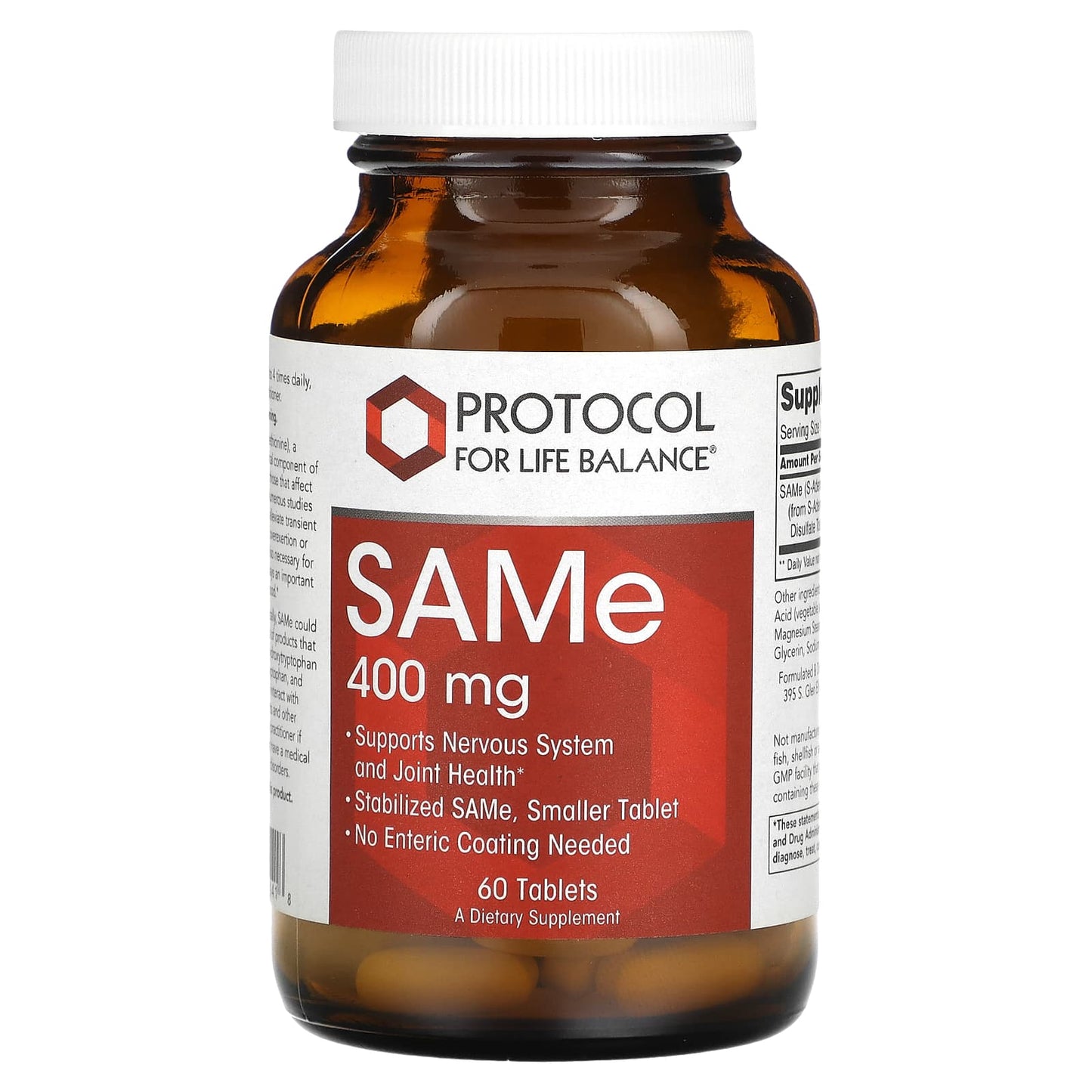 Protocol for Life Balance-SAMe-400 mg-60 Tablets