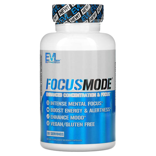 EVLution Nutrition-FocusMode-30 Veggie Capsules