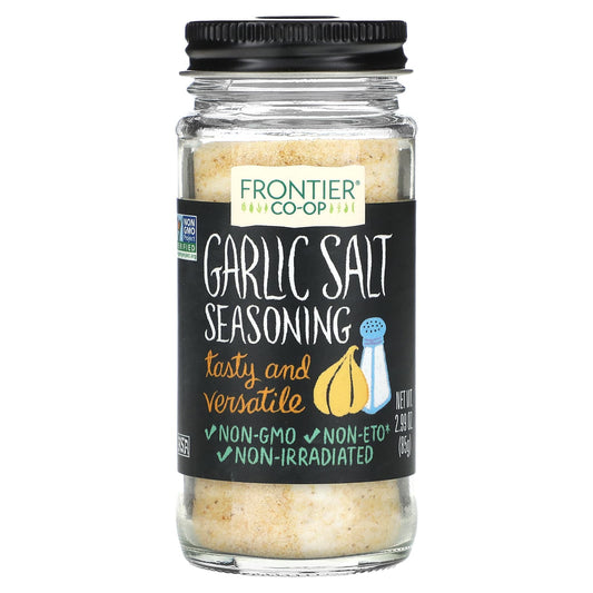 Frontier Co-op-Garlic Salt Seasoning-2.99 oz (85 g)