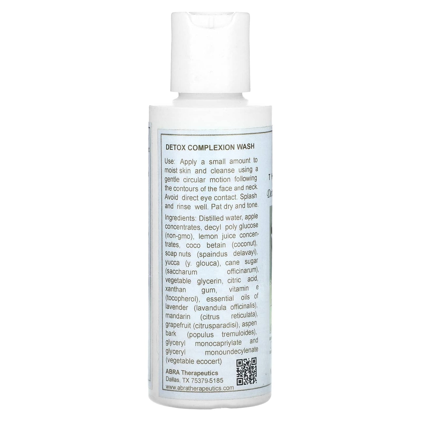 Abra Therapeutics, Detox Complexion Wash, Lavender & Grapefruit, 4 fl oz (120 ml)