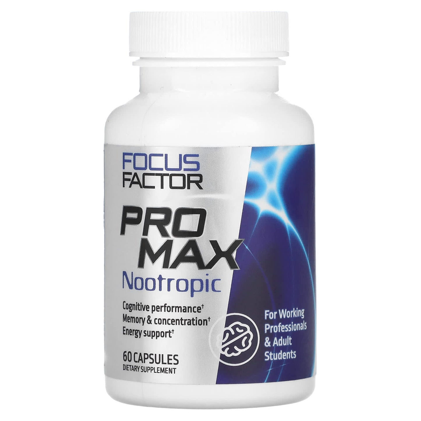 Focus Factor, Pro Max Nootropic, 60 Capsules