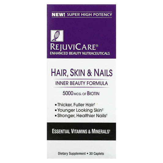 Rejuvicare-Hair-Skin & Nails-Inner Beauty Formula-30 Caplets