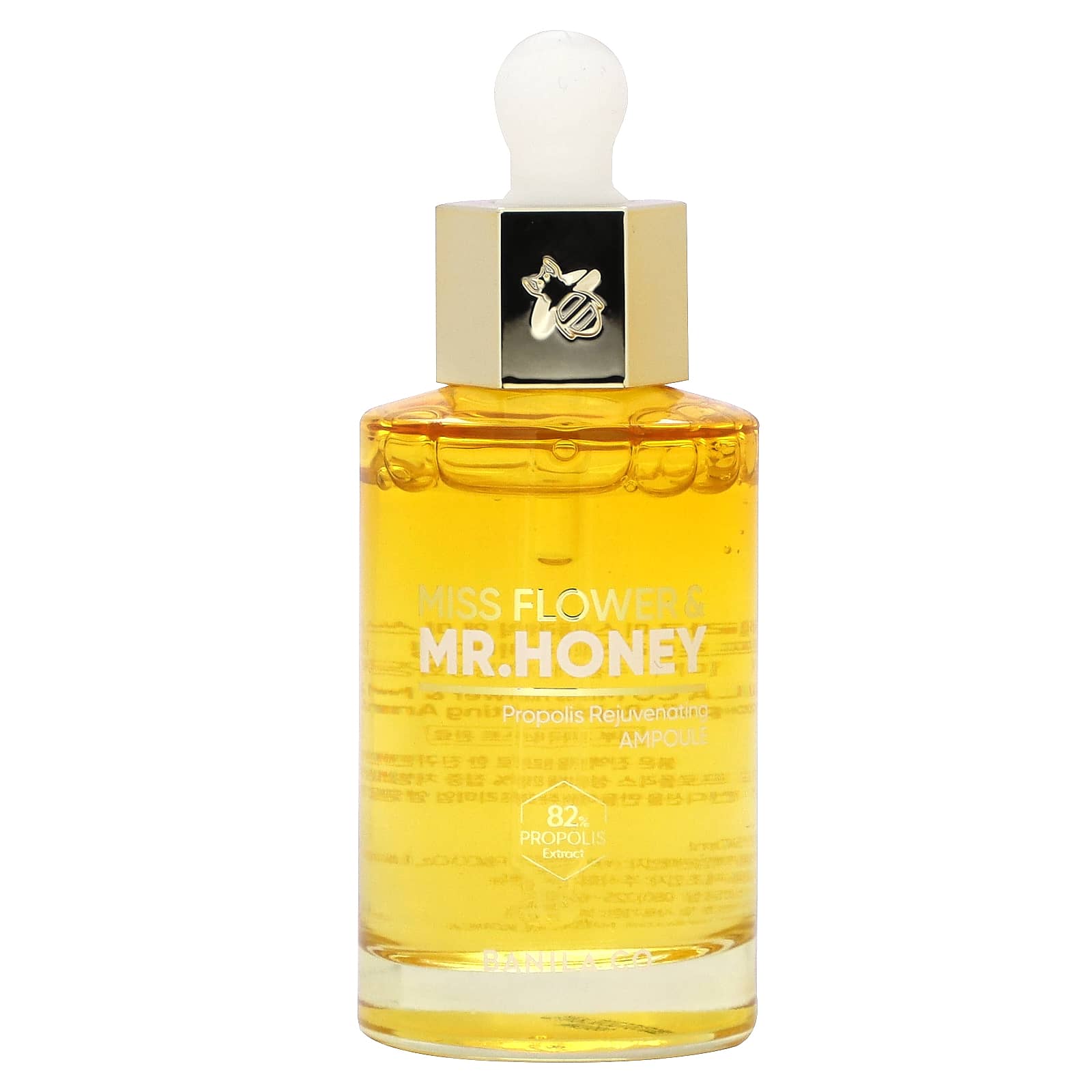 Banila Co-Miss Flower & Mr. Honey-Propolis Rejuvenating Ampoule-1.69 fl oz (50 ml)