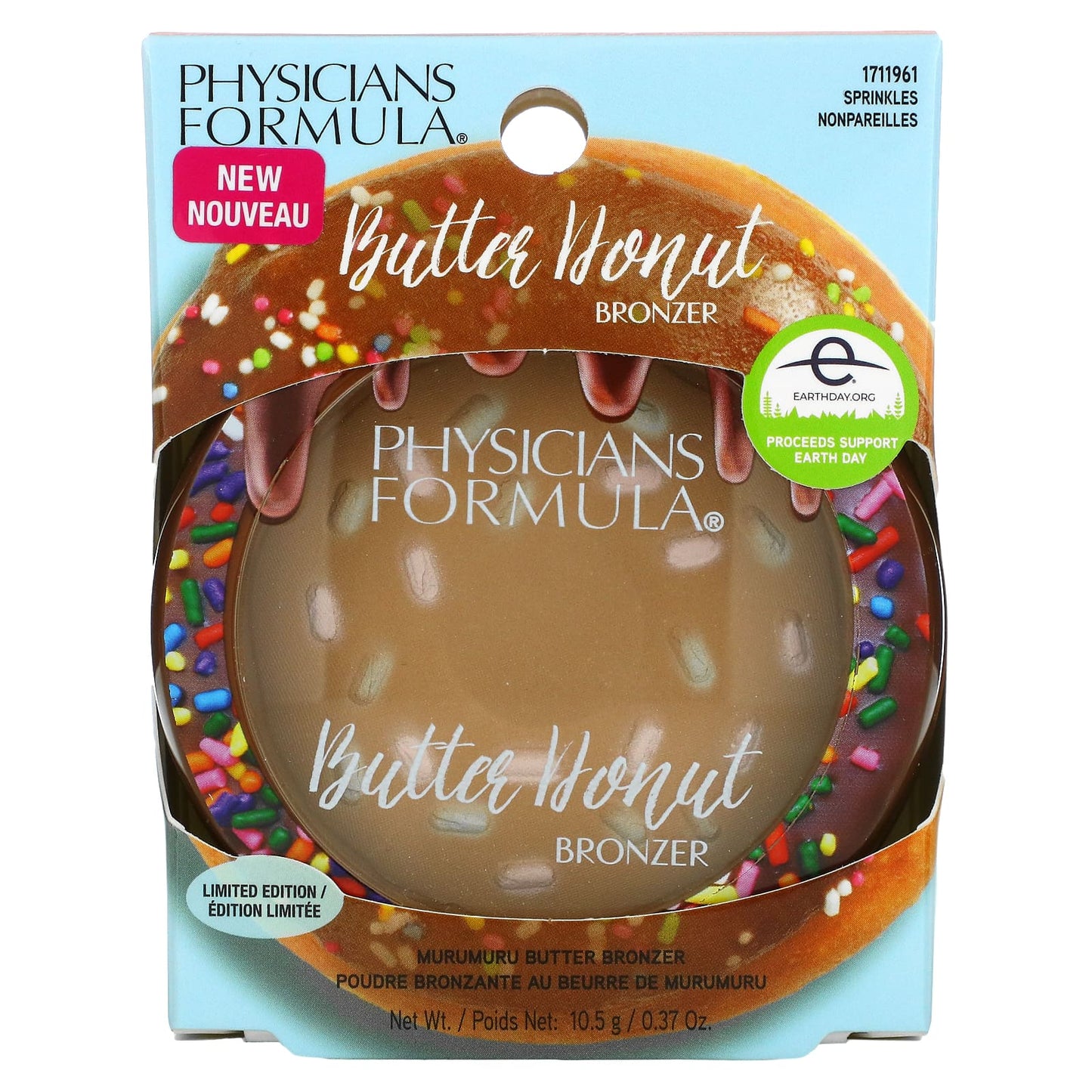 Physicians Formula, Limited Edition, Butter Donut Bronzer, Sprinkles,  0.37 oz (10.5 g)