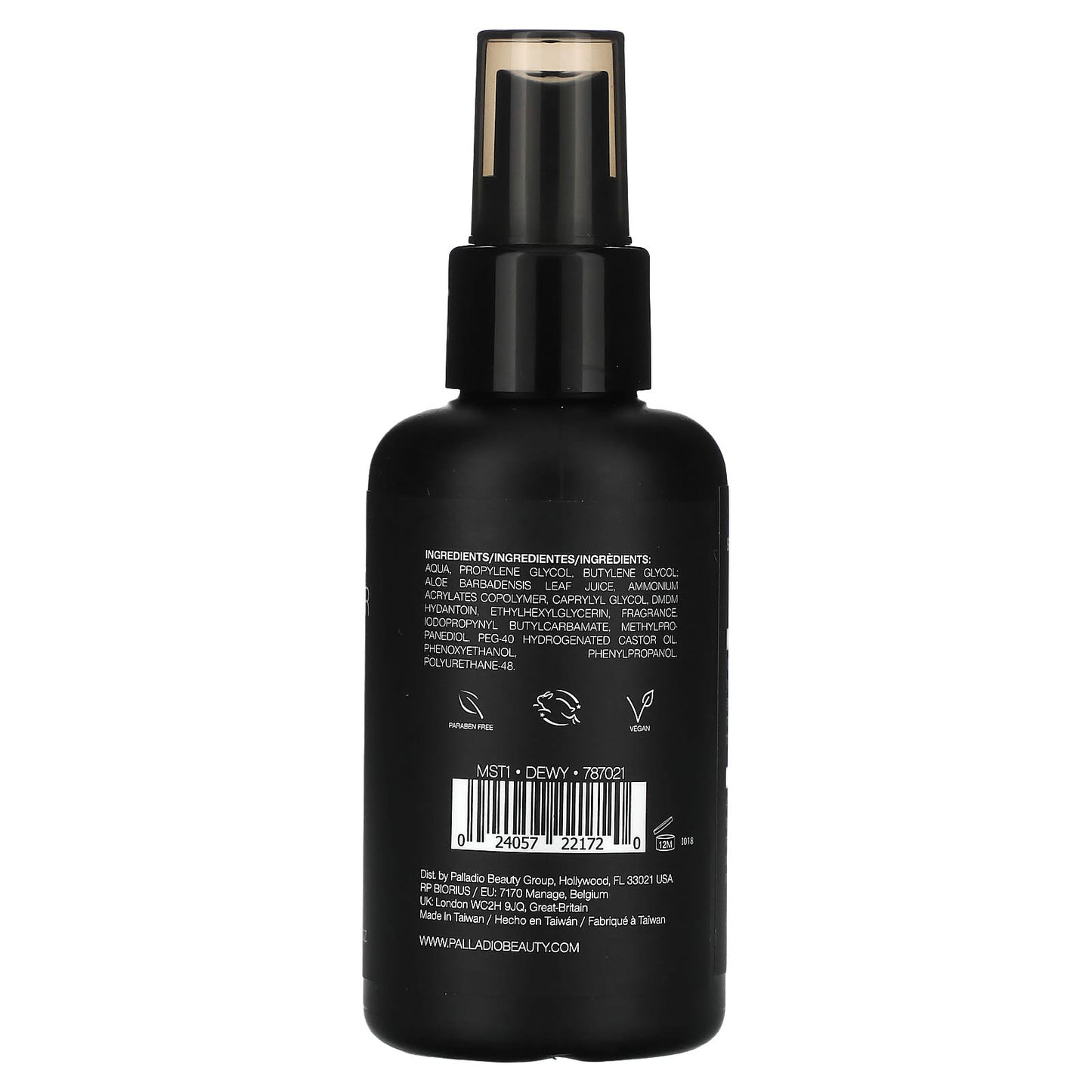 Palladio, 4Ever + Ever, Makeup Setting Spray, Long-Lasting, Dewy Finish, 3.4 fl oz (100 ml)