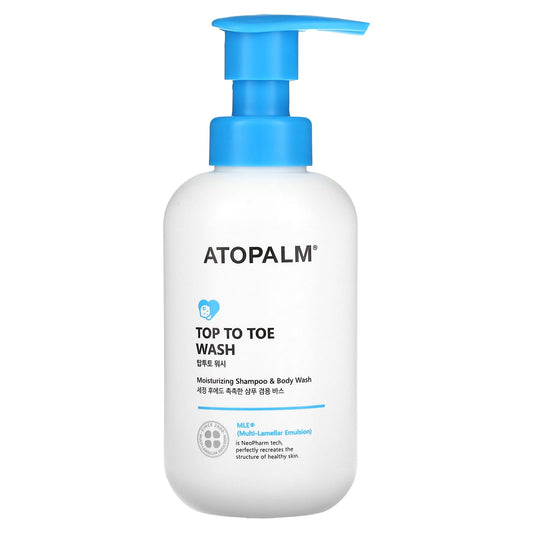 Atopalm-Top to Toe Wash-Moisturizing Shampoo & Body Wash-10.1 fl oz (300 ml)