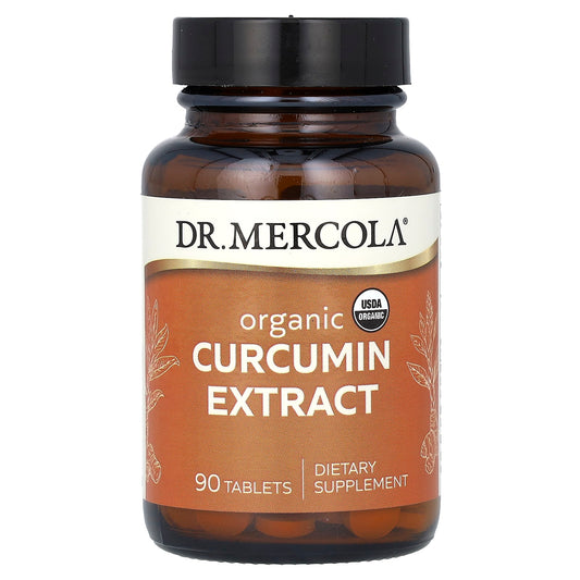 Dr. Mercola-Organic Curcumin Extract-90 Tablets