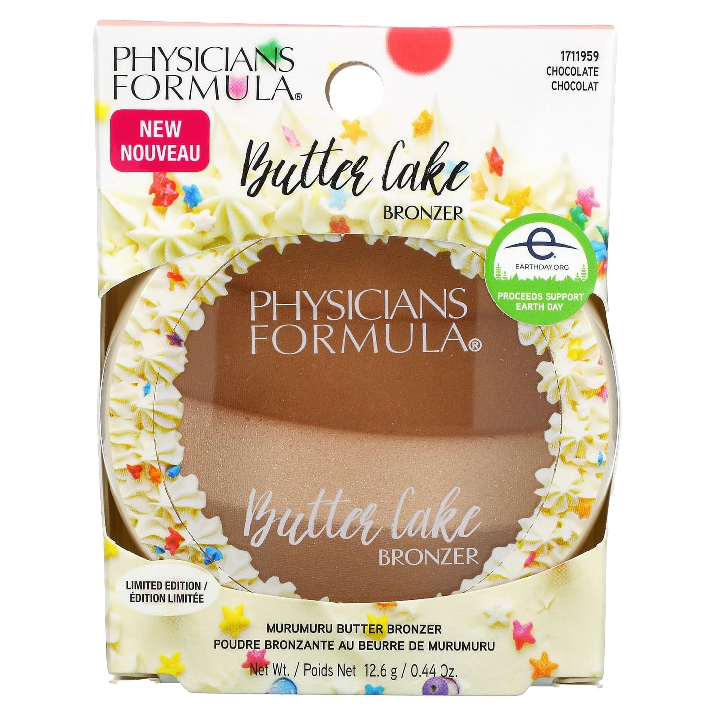 Physicians Formula, Limited Edition. Butter Cake Bronzer, Chocolate, 0.44 oz (12.6 g)