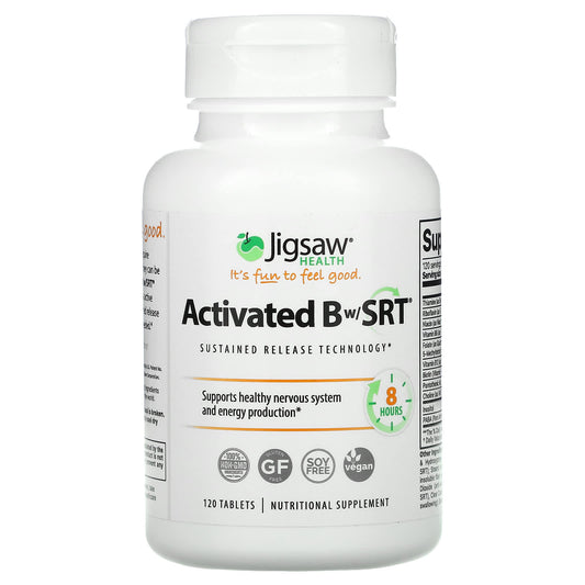 Jigsaw Health-Activated B w/SRT-120 Tablets