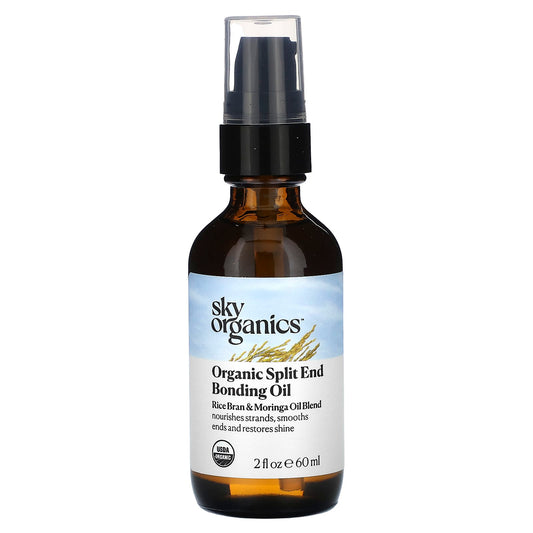 Sky Organics-Organic Split End Bonding Oil-2 fl oz (60 ml)