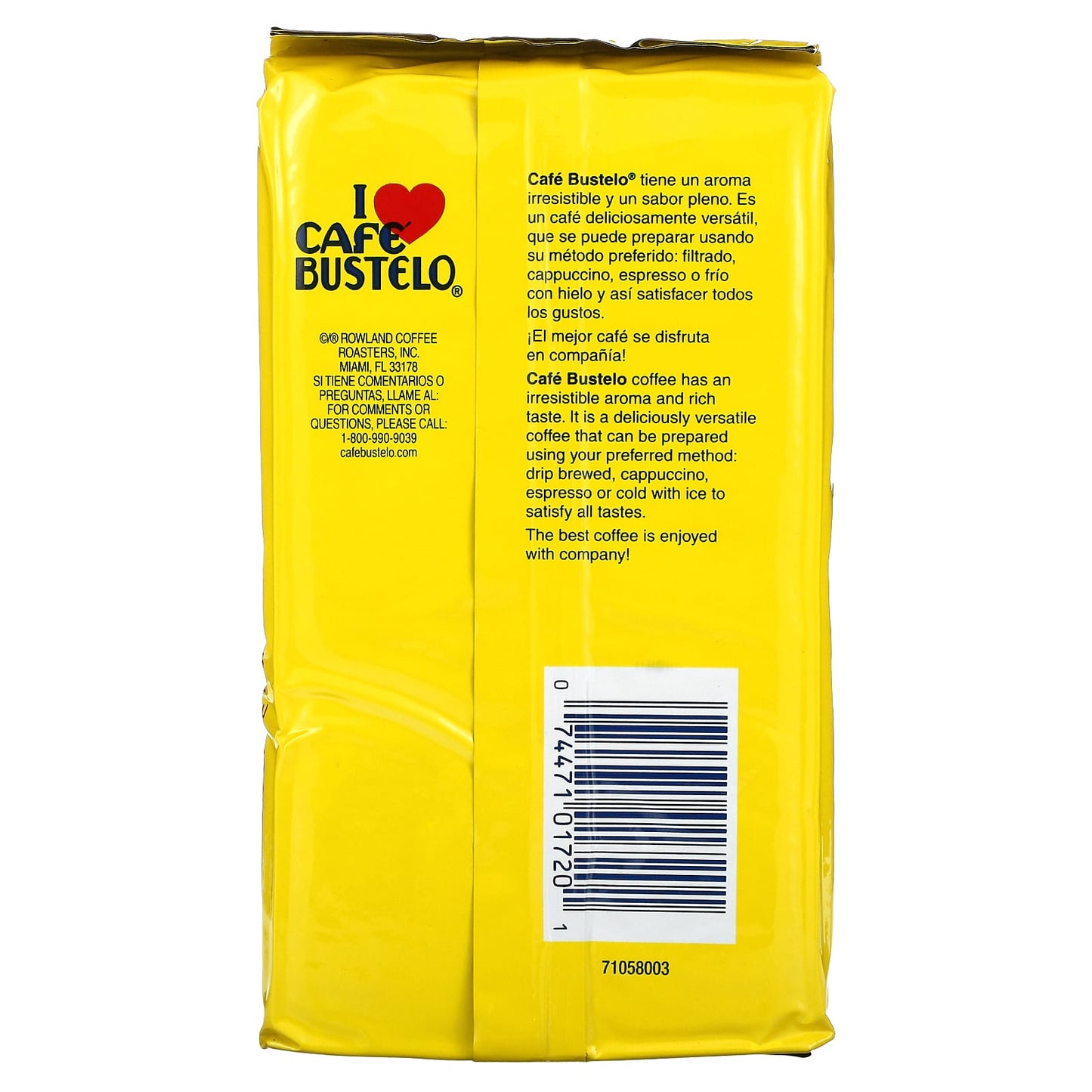 Café Bustelo, Espresso Ground Coffee, 1 Brick, 10 oz (283 g)