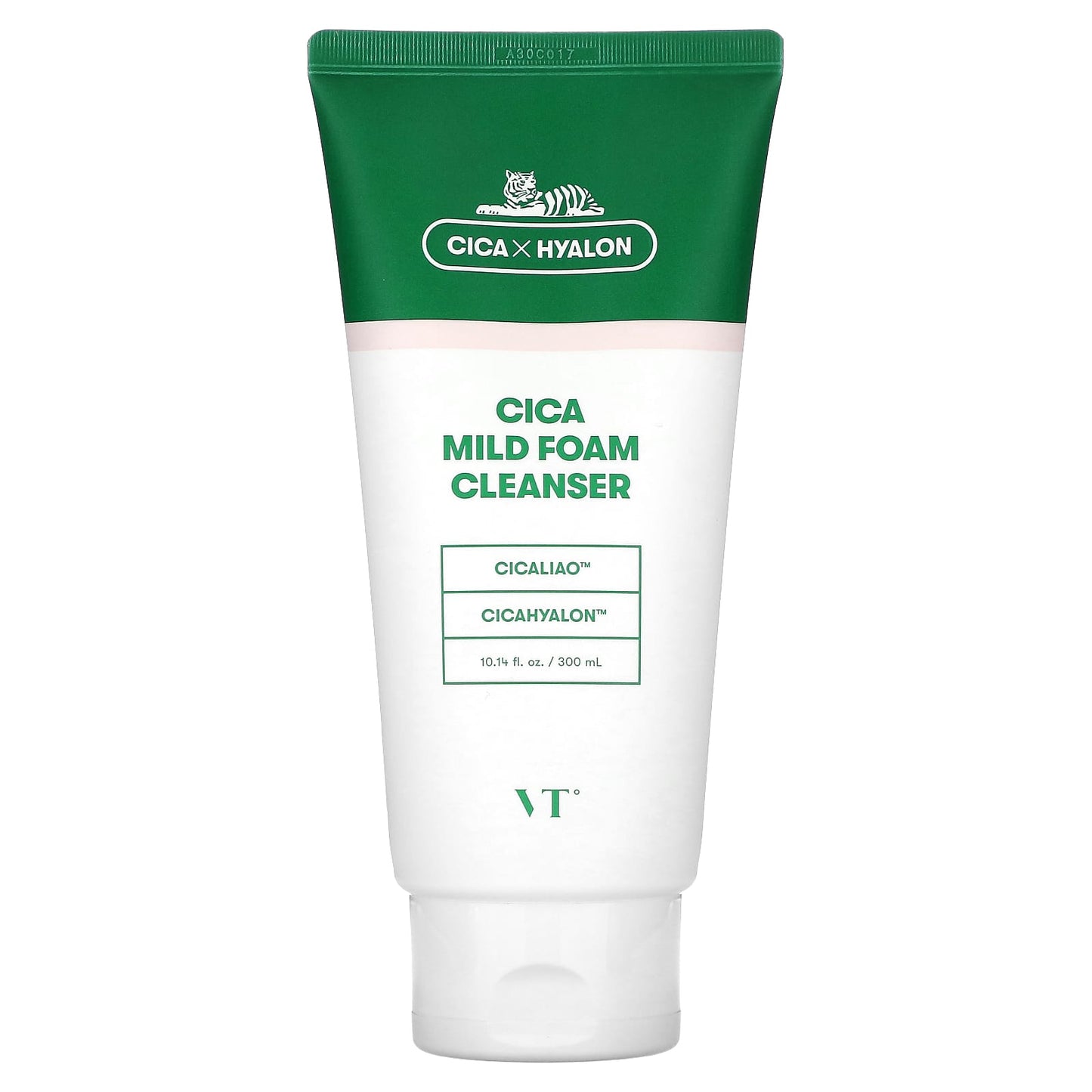 VT Cosmetics-Cica Mild Foam Cleanser-10.14 fl oz (300 ml)