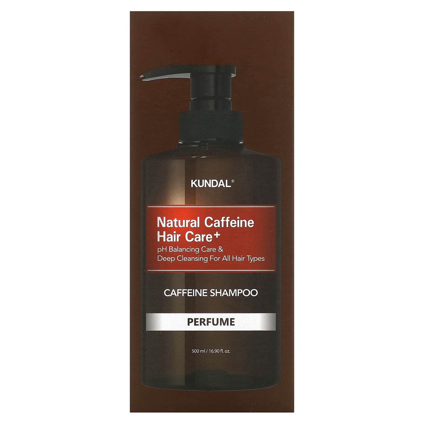 Kundal, Natural Caffeine Hair Care+ Shampoo, 16.9 fl oz (500 ml)