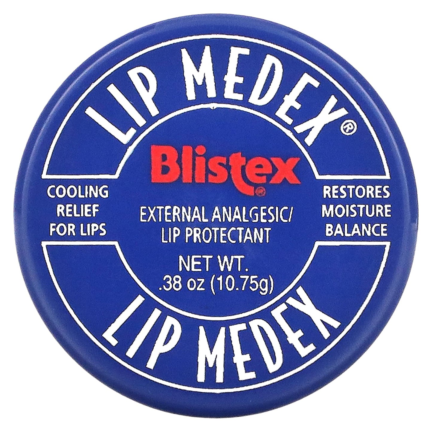 Blistex-Lip Medex-External Analgesic Lip Protectant-0.38 oz (10.75 g)