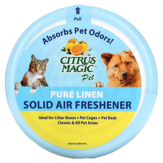 Citrus Magic-Pet-Solid Air Freshener-Pure Linen-20 oz (566 g)