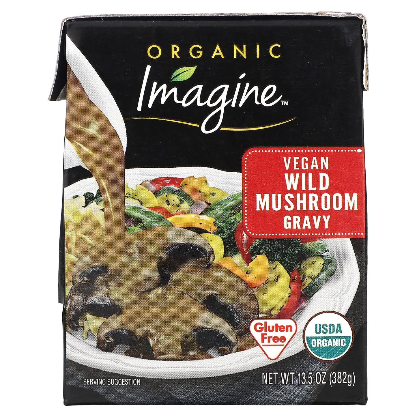 Imagine Soups-Organic Vegan Wild Mushroom Gravy-13.5 oz (382 g)