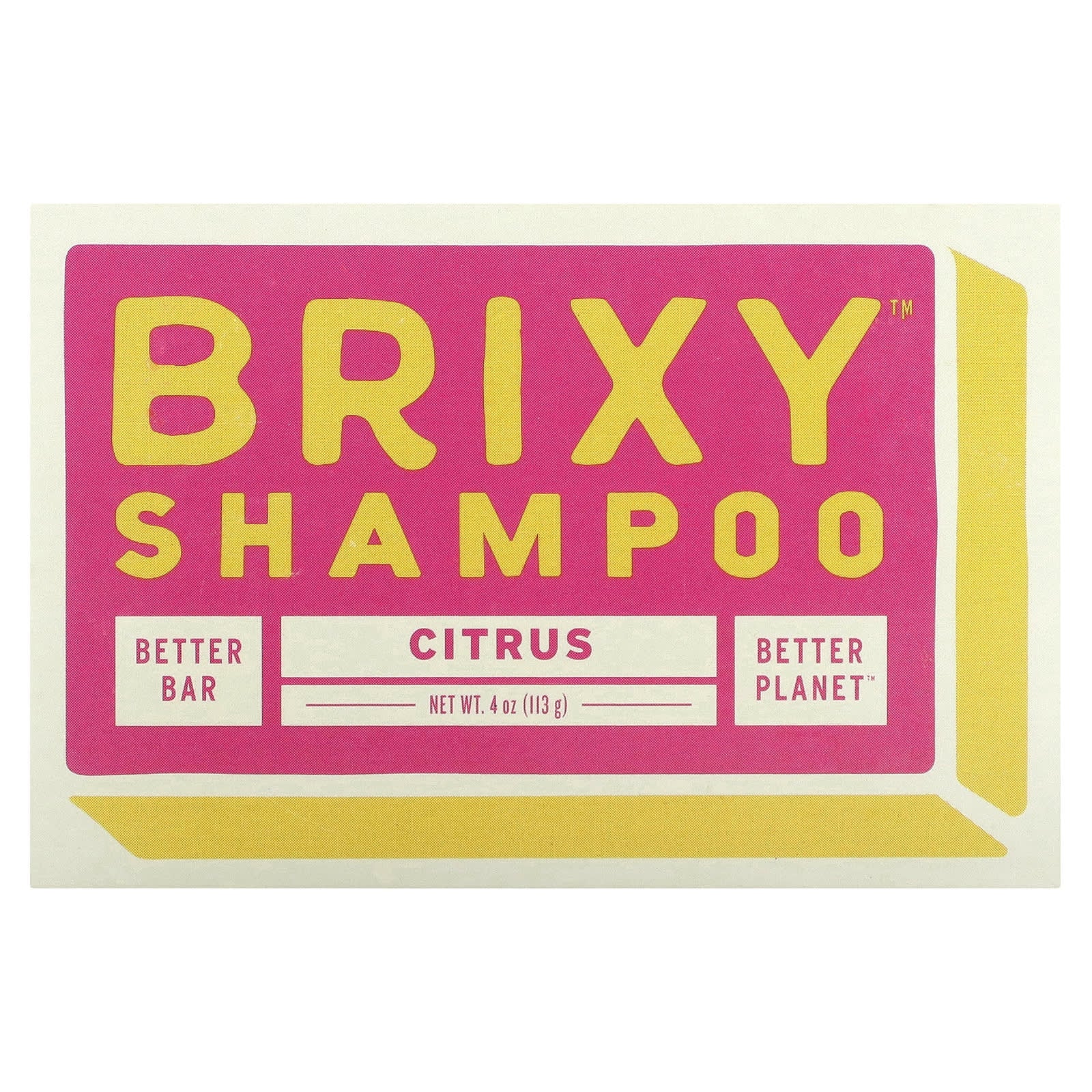 Brixy-Shampoo Bar-Citrus-1 Bar-4 oz (113 g)