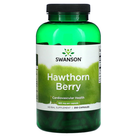 Swanson-Hawthorn Berry-565 mg-250 Capsules