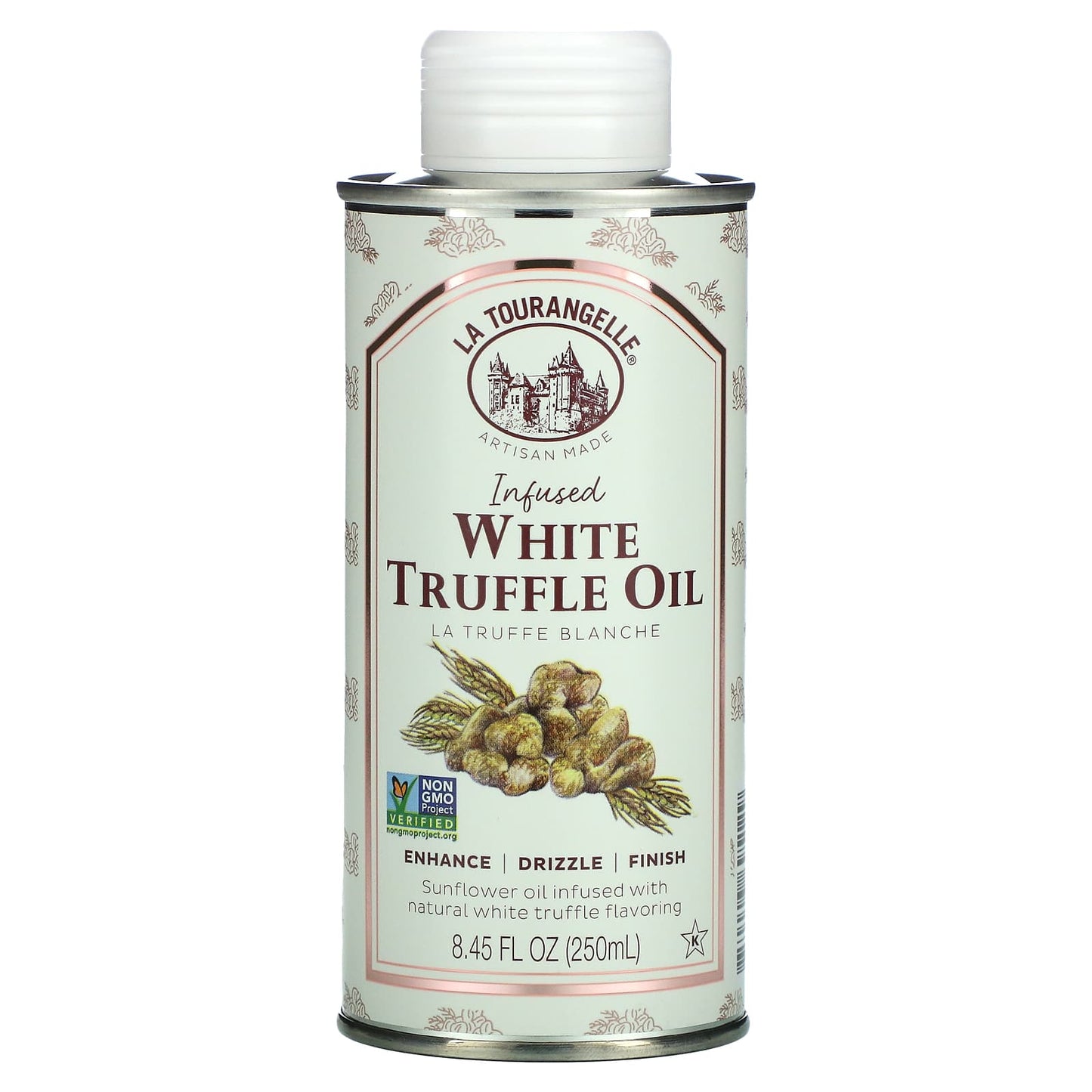 La Tourangelle-Infused White Truffle Oil-8.45 fl oz (250 ml)