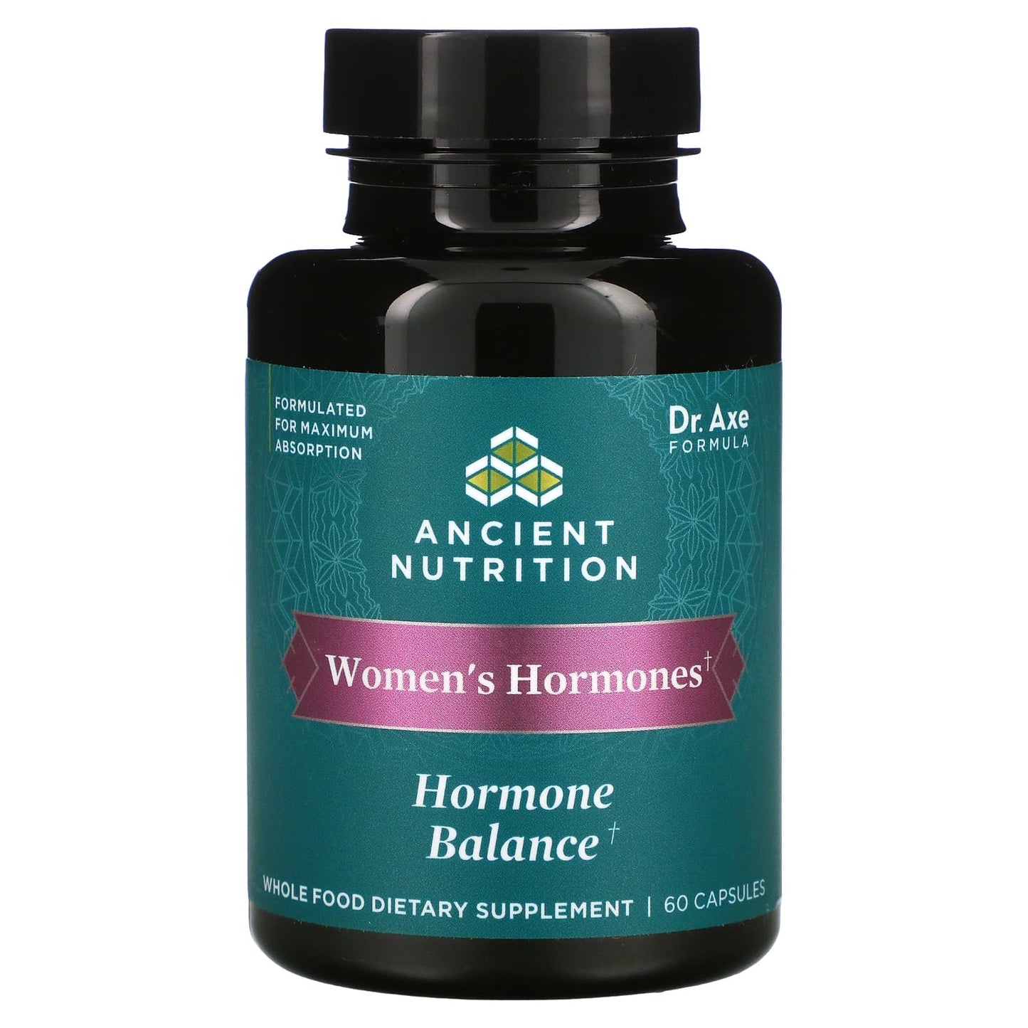 Ancient Nutrition-Women's Hormones-Hormone Balance-60 Capsules