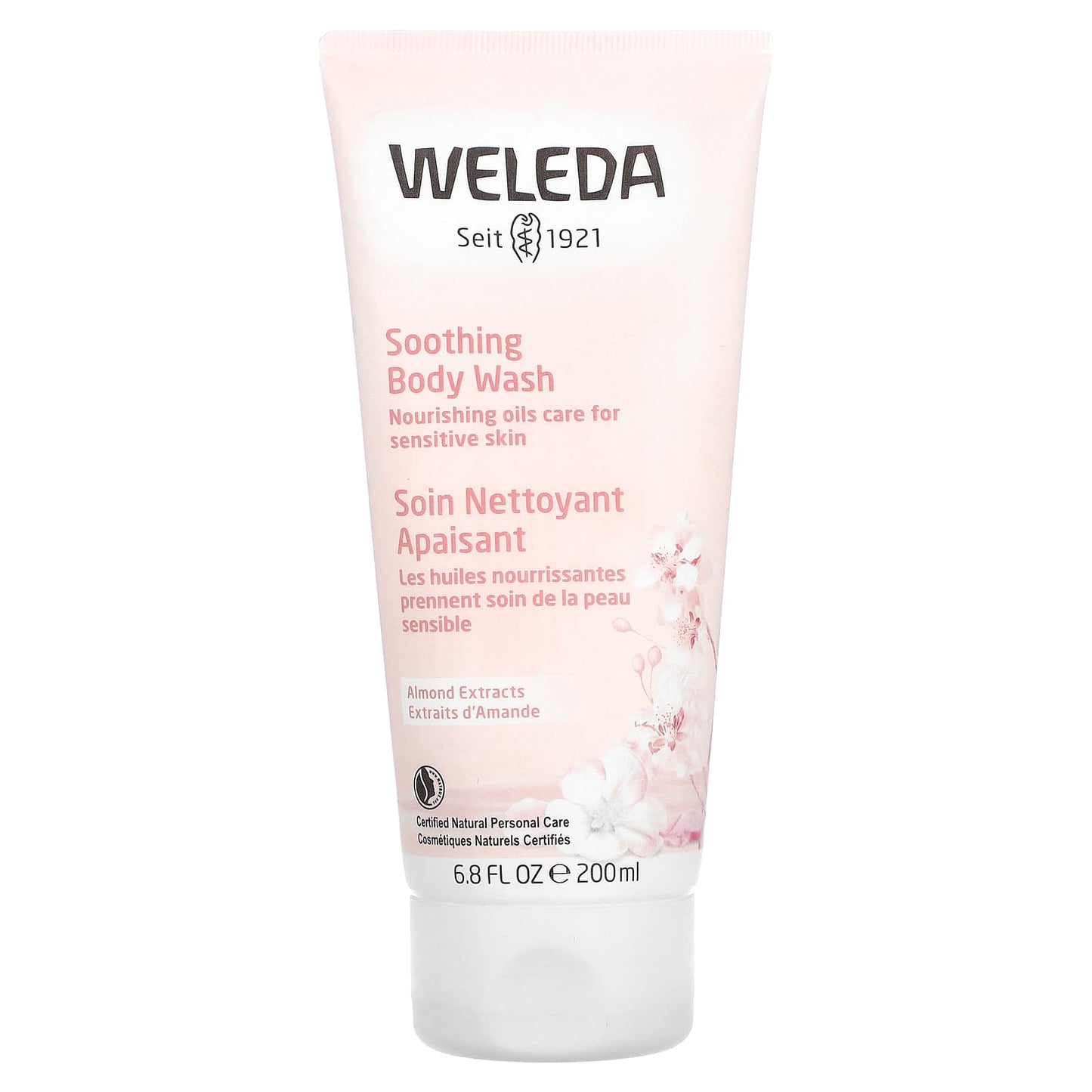 Weleda-Soothing Body Wash-Almond Extracts-6.8 fl oz (200 ml)