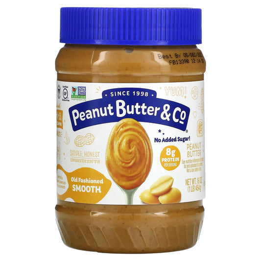 Peanut Butter & Co.-Old Fashioned Smooth-Peanut Butter-16 oz (454 g)