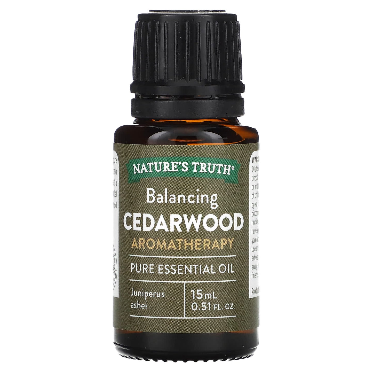 Nature's Truth-Pure Essential Oil-Balancing Cedarwood-0.51 fl oz (15 ml)