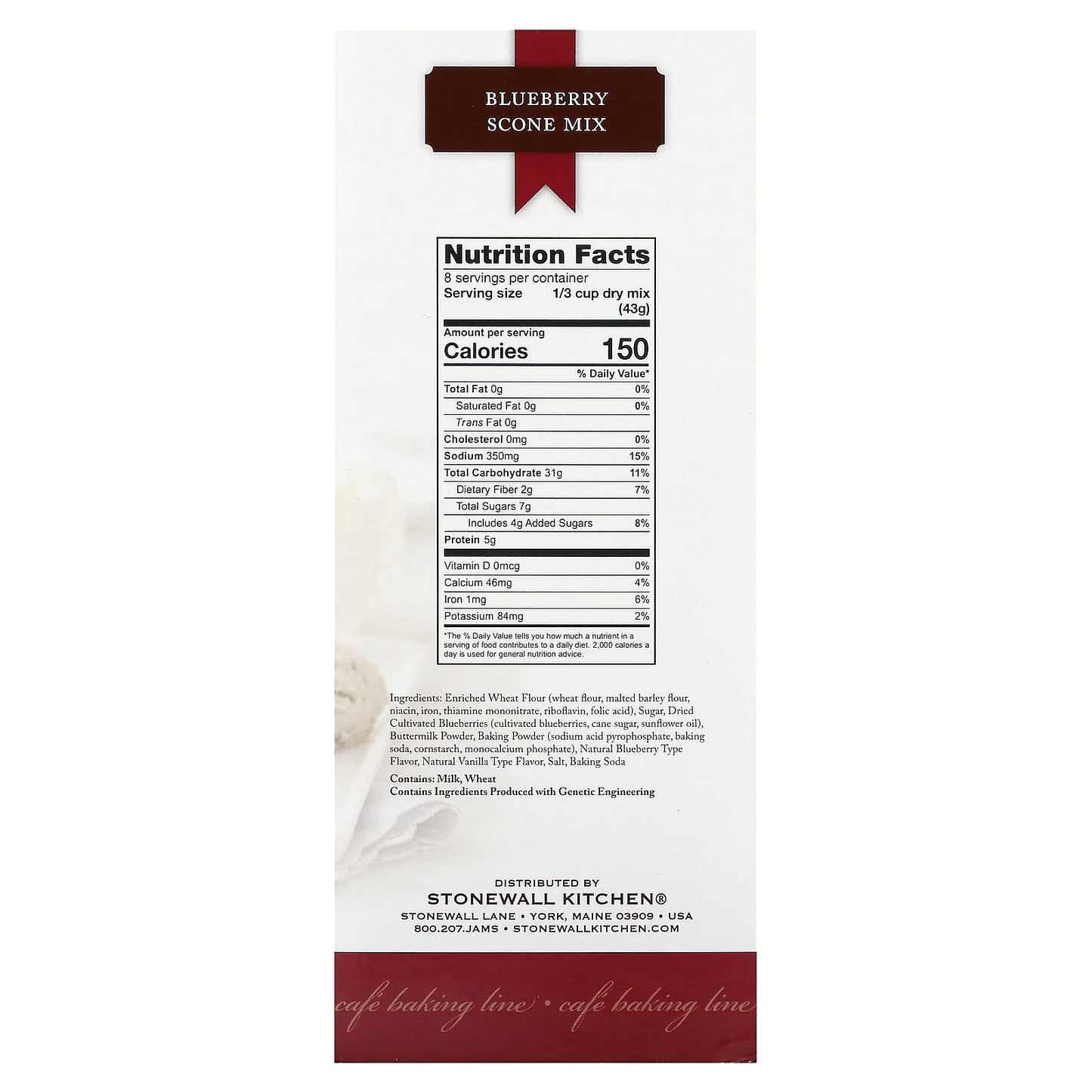 Stonewall Kitchen, Blueberry Scone Mix, 12 oz (340.2 g)